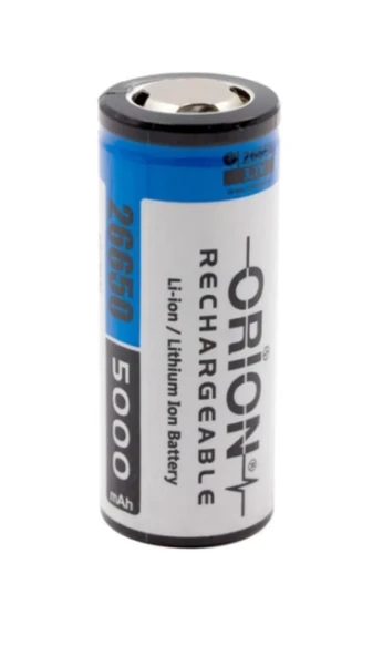 ORION PİL LI-ION 26650 5000 MAH ürün görseli 1