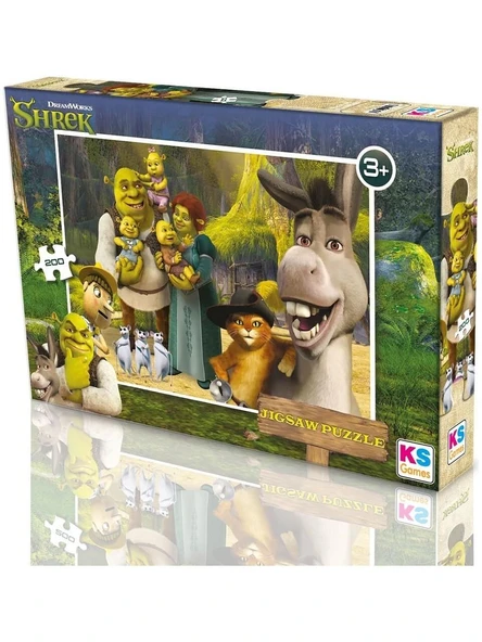 Ks Games Puzzle 200 Parça Shrek Puzzle - Resim 2