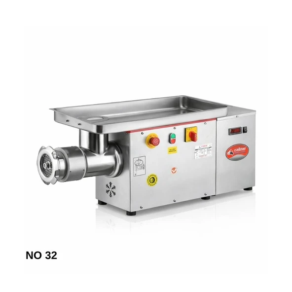 Çağdaş No 32 Dıştan Soğutmalı Sifero Çelik Kıyma Makinesi 220V ürün görseli 1