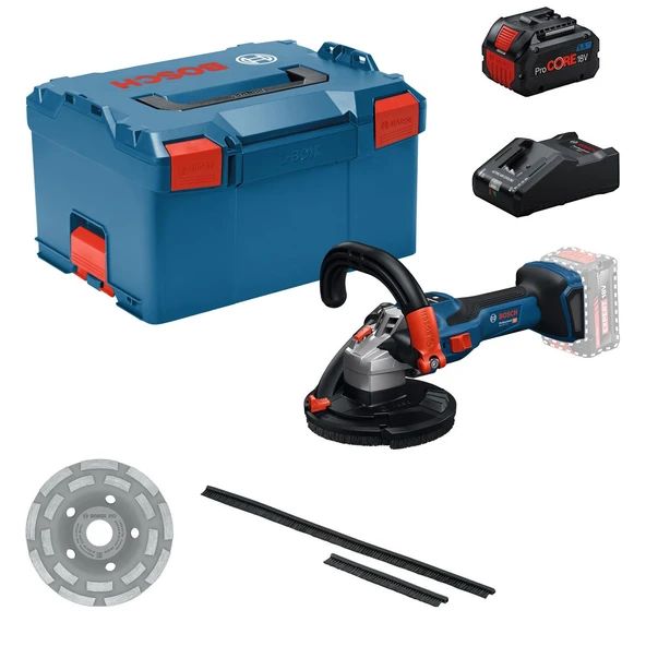 Bosch GBR 18V-15 S 125 mm 1x5.5Ah Procore Tek Akülü Taşlama ürün görseli 1