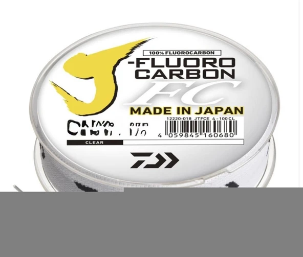 Daiwa J Fluorocarbon Leader Misina 0,30 MM 12LB 100 MT ürün görseli 1