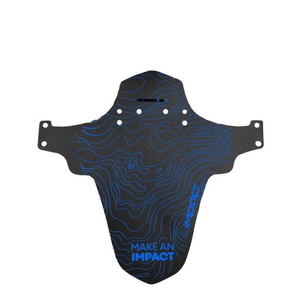 Impact Mde-35 Mtb Plastik Ön Çamurluk Mavi ürün görseli 1