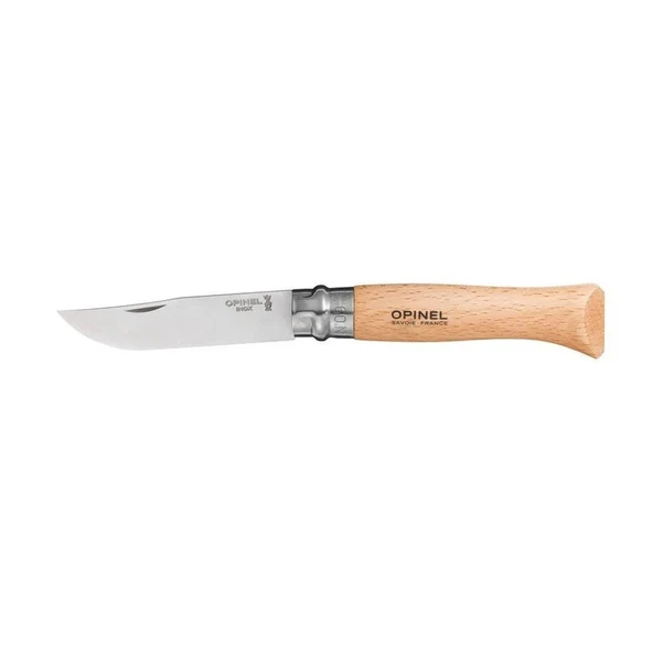 Opinel N°12 Vernikli Kayın Saplı Inox/Çelik Çakı ürün görseli 1