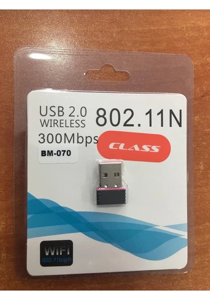 CLASS BM-070 USB 2.0 WIRELESS 300MBPS - Resim 2