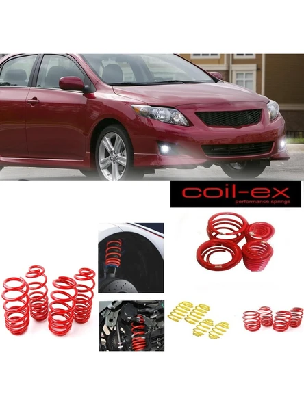 toyota corolla 2007.2011 coil-ex 4.cm spor helezon yay ürün görseli 1