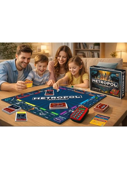 Ks Games Metropol Elektronik Kutu Oyunu - Resim 2