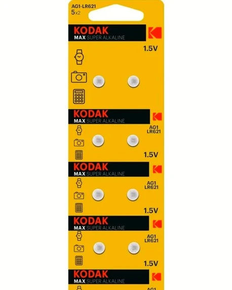 Kodak  AG1-LR621 Düğme Pil 10'lu ürün görseli 1