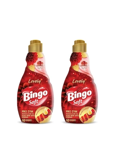 Soft Konsantre Çamaşır Yumuşatıcısı Lovely 1440 ml X 2 Adet ürün görseli 1