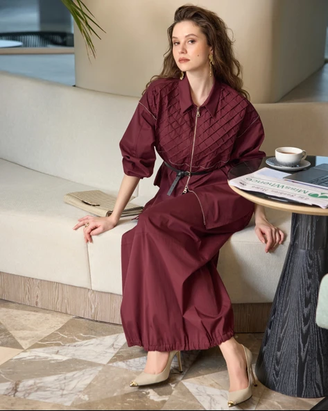Misswhence Etekli Takım 39307 siyah - Resim 6