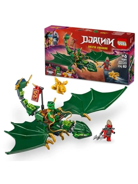 Yaratıcı LEGO Seti: Yeşil Orman Ejderhası ile 2 Minifigür, 128 Parça ürün görseli 1