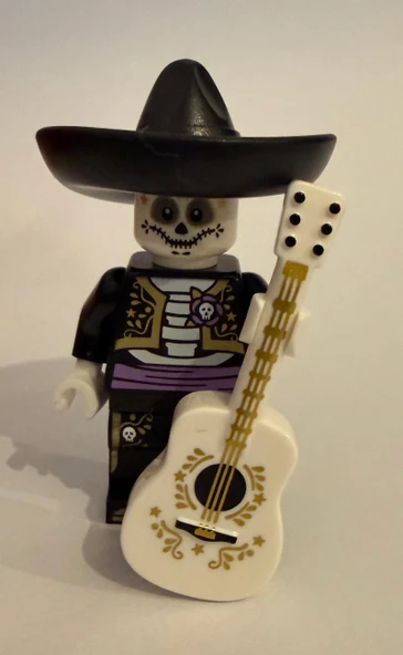 Orjinal Lego Minifigür Mariachi Skeleton ürün görseli 1