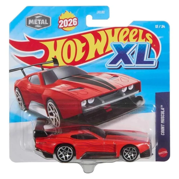 PTTAVM: Hot Wheels XL Diecast 1:43 Count Muscula JKL14-JKL02