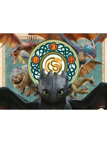Ks Games How To Train Your Dragon 50 Parça Puzzle ürün görseli 1