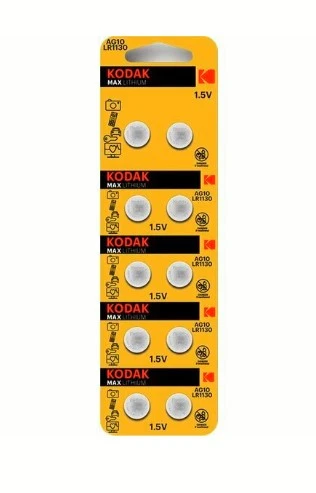 KODAK MAX LITHIUM AG10-LR1130 DÜĞME PİL ürün görseli 1