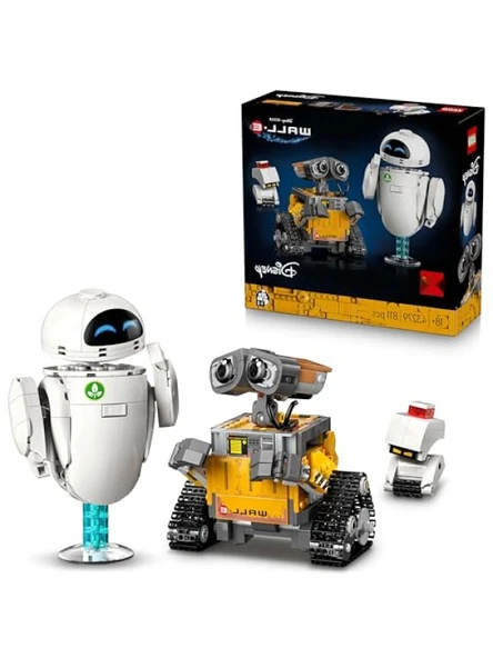 Yetişkinler için LEGO Animasyon Film Karakterleri Seti - WALL-E ve EVE Model Yapım Seti (811 Parça ürün görseli 1