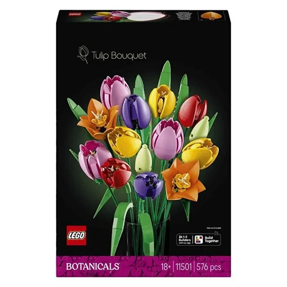 LEGO Botanicals Lale Buketi 11501 ürün görseli 1