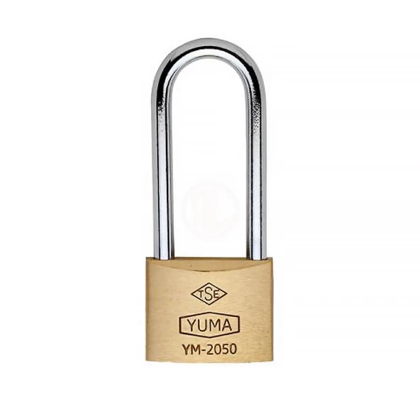 Pirinç Asma Kilit Uzun 50mm Ym-2050L ürün görseli 1