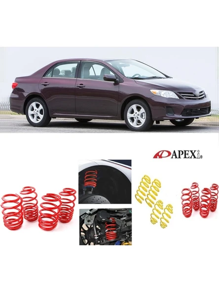 toyota corolla 2007.2011 apexi 4.cm spor helezon yay ürün görseli 1