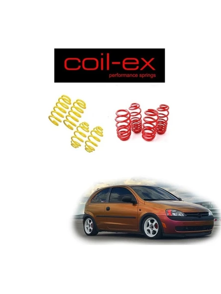 opel corsa b coil-ex 4.cm spor helezon yay ürün görseli 1
