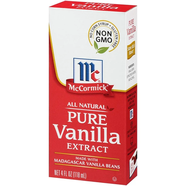 McCormick Saf Vanilya Özütü 118ML ürün görseli 1