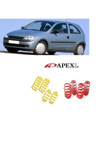opel corsa c 2001-2007 apexi 4.cm spor helezon yay ürün görseli 1