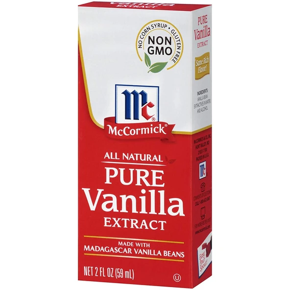 McCormick Saf Vanilya Özütü 59ML ürün görseli 1