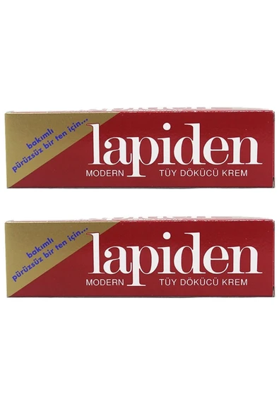 Lapiden Tüy Dökücü Krem Unisex 40 gr 2 Adet ürün görseli 1
