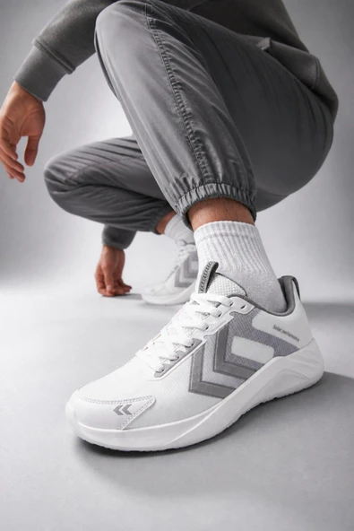 hummel Solar Performance II 900897-9001 Unisex Beyaz/ Gri Koşu Ayakkabısı ürün görseli 1