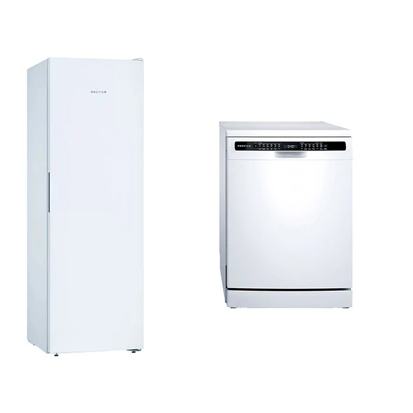 Profilo 7 Çekmeceli Derin Dondurucu Ve 6 Prog. Bulaşık Makinesi ( DF1136WEVV + BMS623V1 ) ürün görseli 1