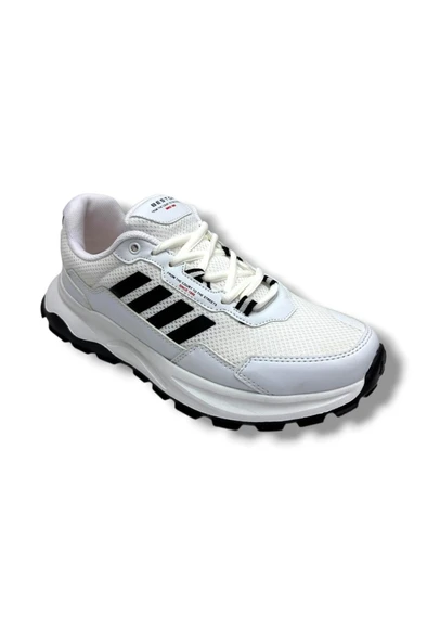 Best Of 2045-26 Anorak Deri Anatomik Erkek Sneaker Beyaz Siyah ürün görseli 1