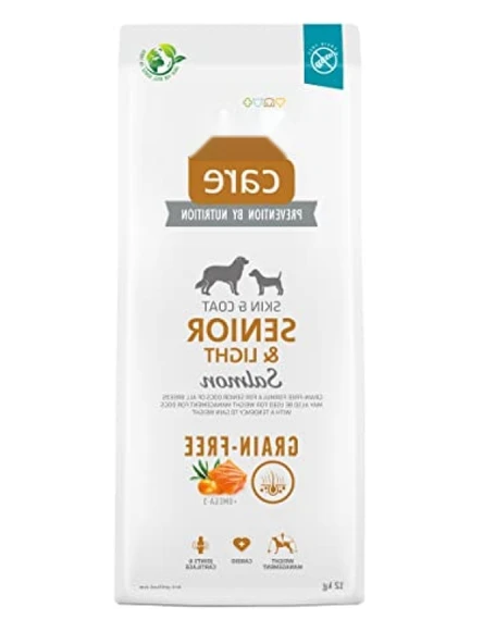 Yaşlı Köpekler için Tahılsız Somon Balıklı Kuru Mama - 12 kg ürün görseli 1