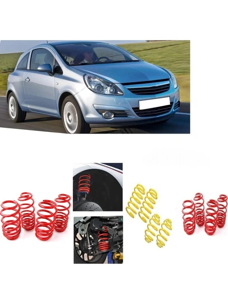 opel corsa d  coil-ex  4.cm spor helezon yay ürün görseli 1