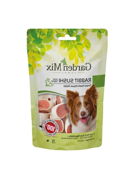 Garden Mix Tavşan Sushi Köpek Ödülü, 75 g ürün görseli 1