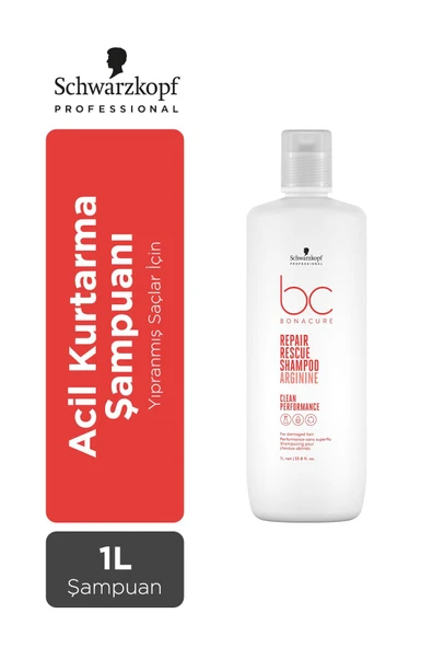 Bonacure Bc Clean Acil Kurtarma Şampuanı 1000 ml ürün görseli 1