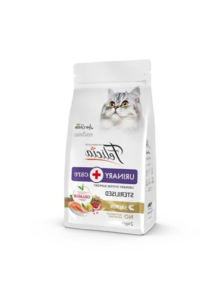 Az Tahıllı Somonlu Kısırlaştırılmış Kedi Maması, 2 Kg ürün görseli 1
