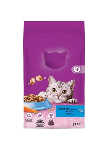 Ton Balıklı Yetişkin Kedi Maması 1,4 kg ürün görseli 1