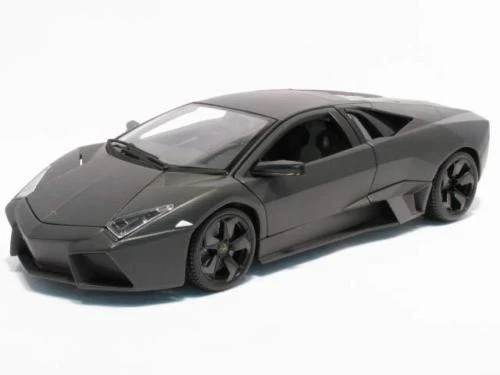 Burago Lamborghini Reventon 1:24 Siyah Model Araba - Resim 2