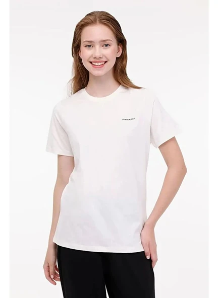 Lumberjack   6M WB 11CT122 6FX Kadın Bej T-Shirt - 102063461 ürün görseli 1