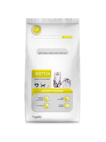 Somonlu Yavru Kedi Maması - 1,5 Kg ürün görseli 1
