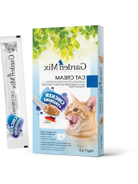 15 Gr*5 Tavuklu Kedi Kreması + Taurin ürün görseli 1