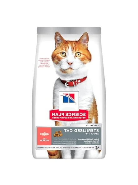Somonlu Kısırlaştırılmış Yetişkin Kedi Maması, 1,5 kg ürün görseli 1