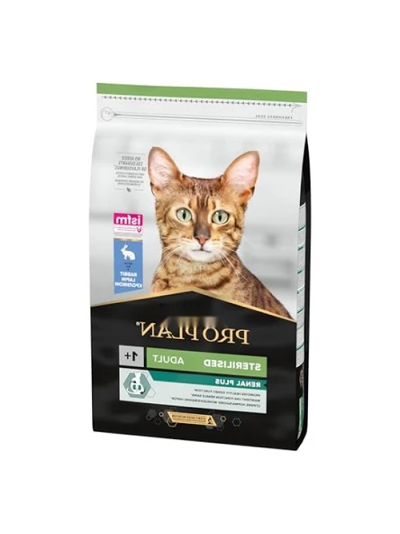 Kısırlaştırılmış Kediler İçin Tavşan Etli Kuru Mama 10 Kg ürün görseli 1