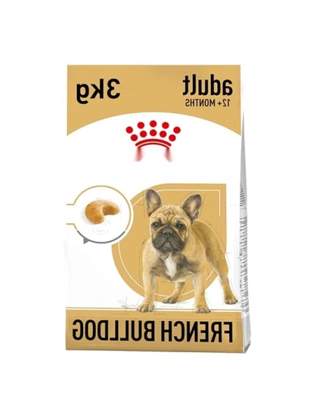 French Bulldog Irkı Yetişkin Köpek Maması, 3 Kg ürün görseli 1