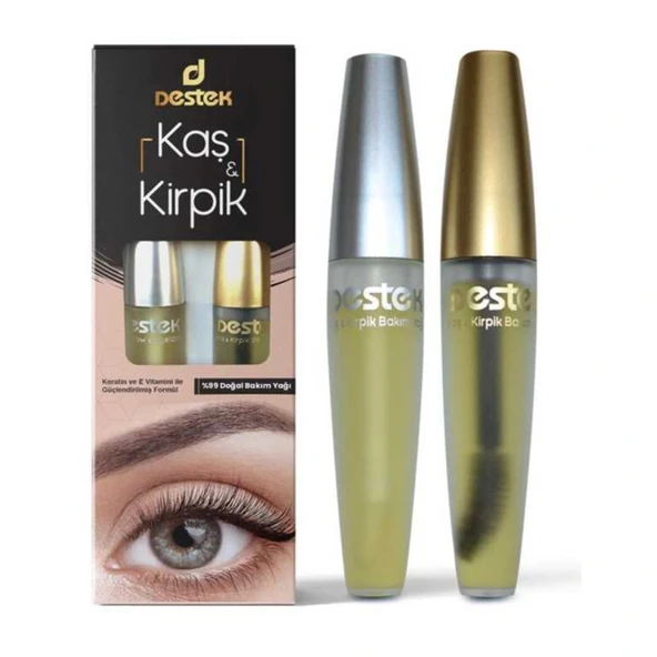 Destek Kaş & Kirpik Bakım Yağı 20 ml - Güçlendirici ve Besleyici ürün görseli 1