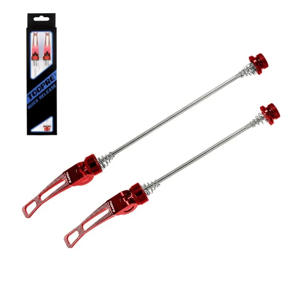 Toopre TL-01 QR Teker Mandalı Seti ( Ön ve Arka ) Kırmızı ürün görseli 1