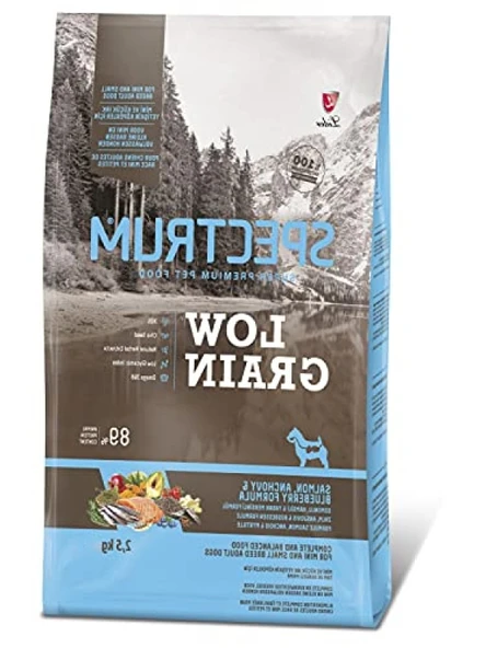 Düşük Tahıllı Somonlu ve Hamsili Küçük Irk Yetişkin Köpek Maması - 2.5 kg ürün görseli 1