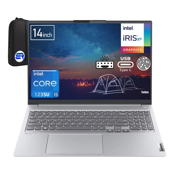 Lenovo Thinkbook 16 G4+ Iap I5-1235U 16GB Ram 512GB SSD Iris Xe Graphics 16" Wuxga WIN11 Pro 21CY0063TX + Elektropasaj Çanta ürün görseli 1
