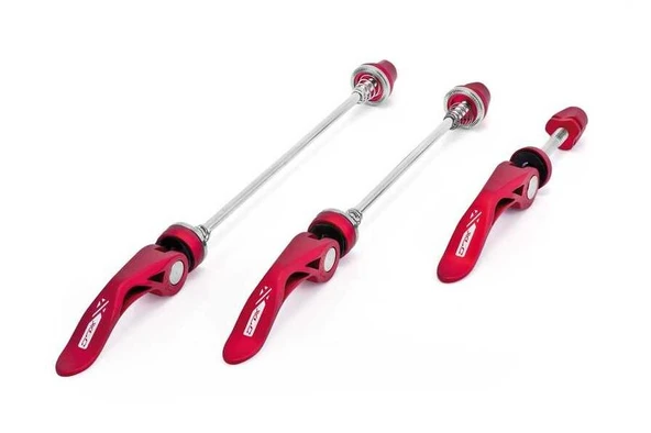 XLC QUICK Release 3'LÜ Mandal Set Kırmızı QR-L05 ürün görseli 1