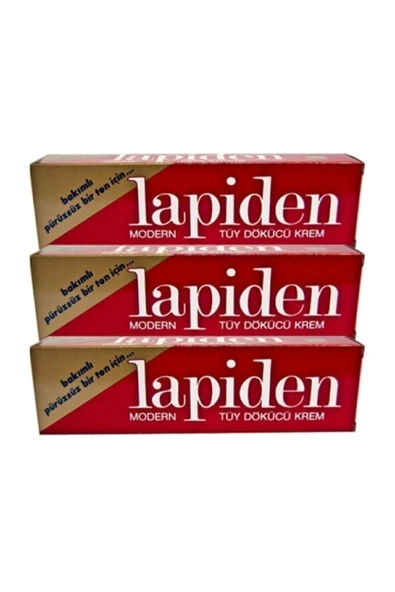 Lapiden 40 gr Tüy Dökücü Krem Unisex 3 Adet ürün görseli 1