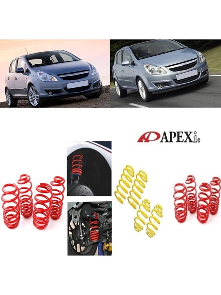 opel corsa d  apexi 4.cm spor helezon yay ürün görseli 1